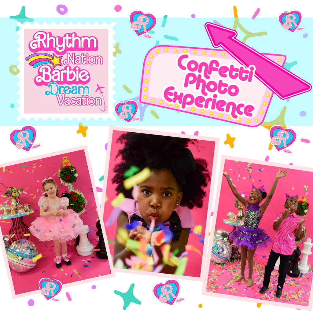 Rhythm Barbie Confetti Party Photo Experience!