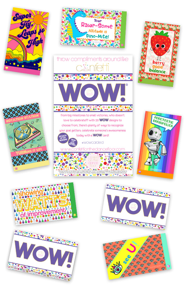 Wow Compliment Cards: Goal Getters