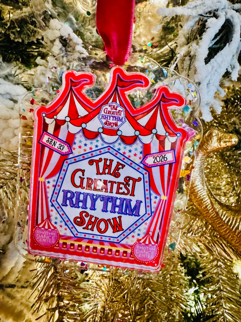 The Greatest Rhythm Show Holiday Ornament - PREORDER