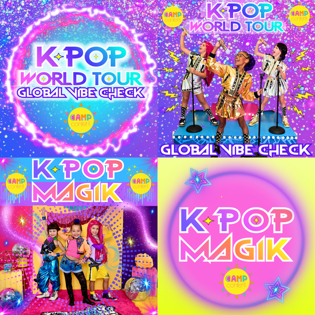 PRESALE K-Pop Bundle of Two New 2026 Camp Confetti Themes - DOWNLOAD