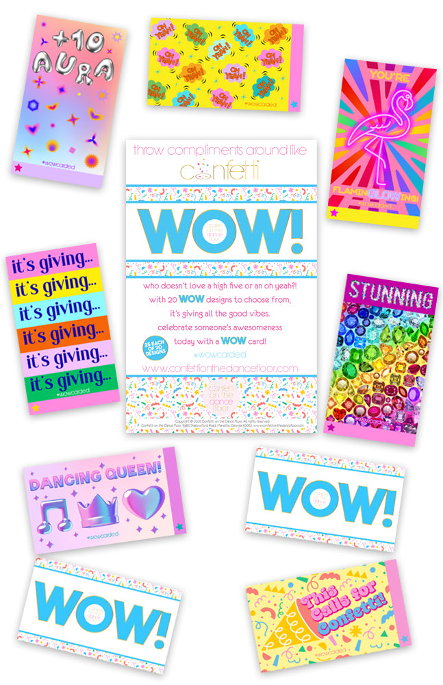 **NEW** WOW! Compliment Cards: High Fives & Oh Yeahs!