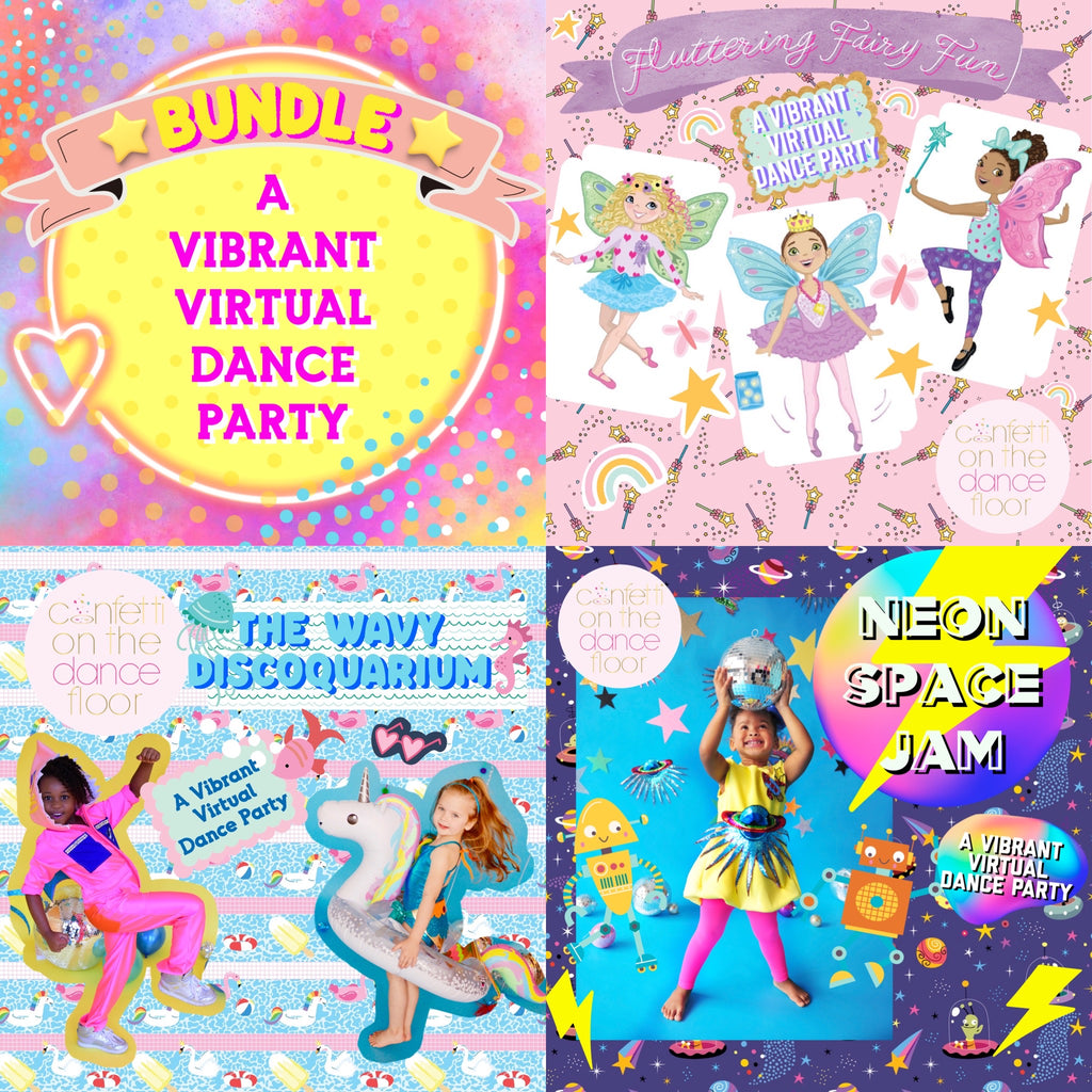 Vibrant Virtual Dance Party 3-Pack Bundle - Download