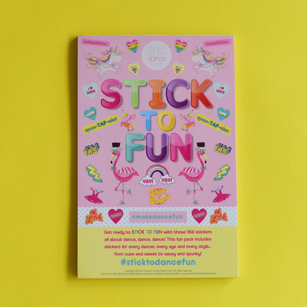 Stick to Fun Sticker Book